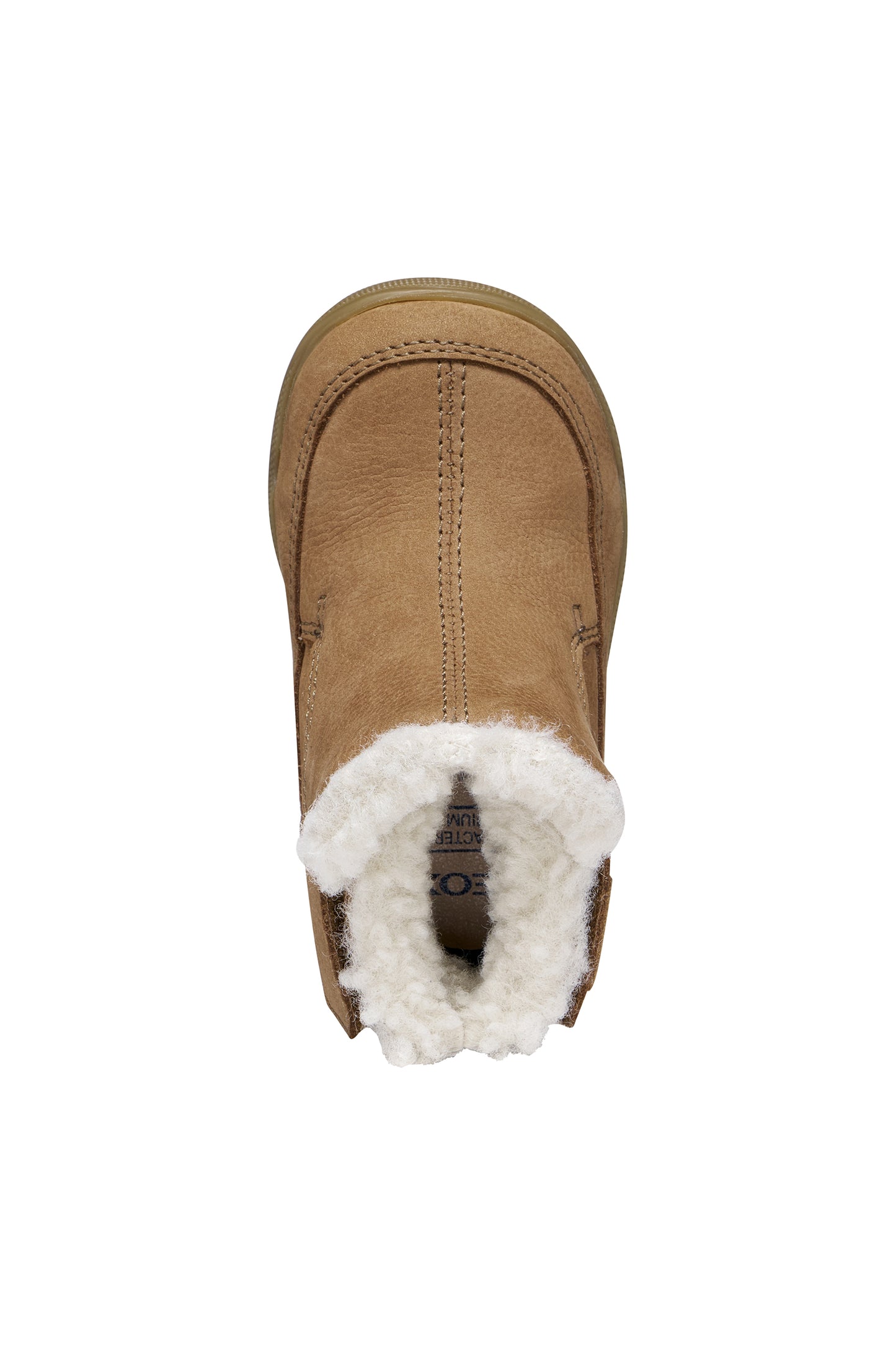 Geox Macchia Girls Tan Warm Lined Boot