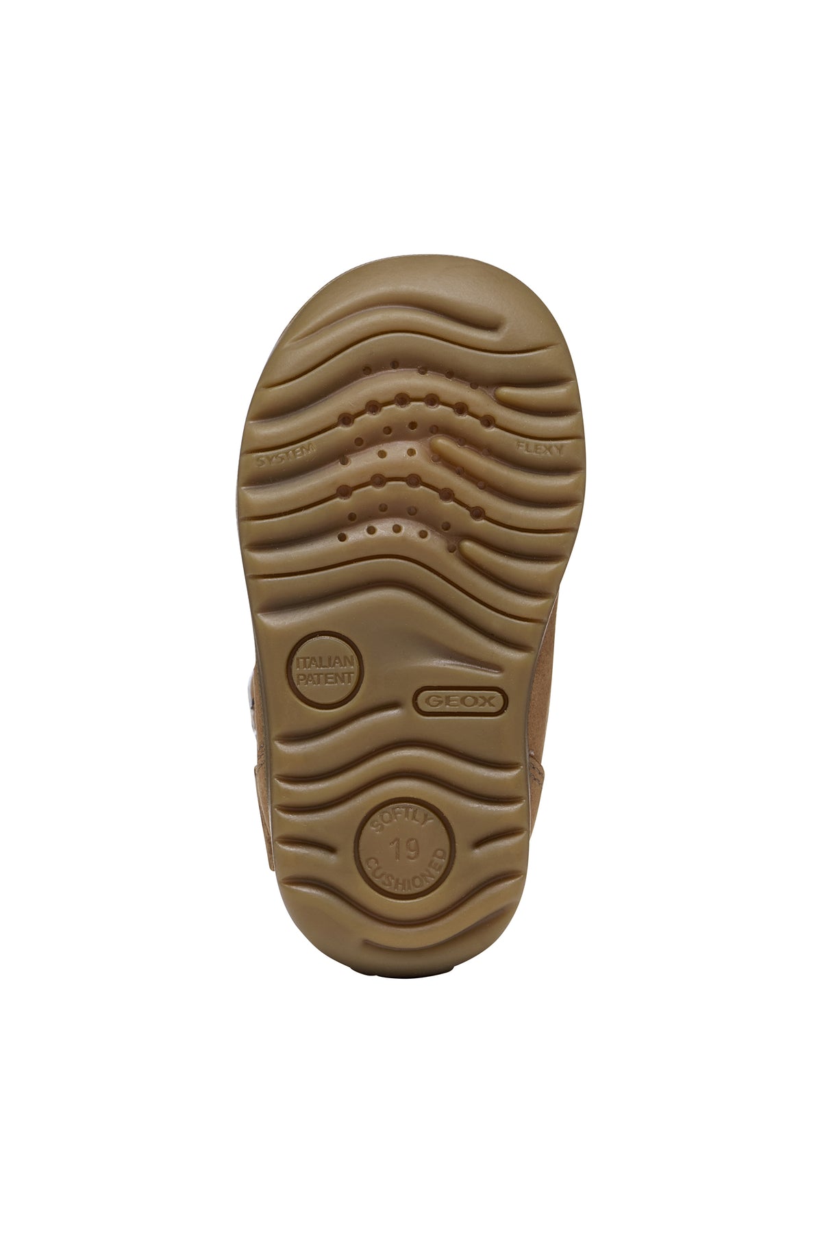 Geox Macchia Girls Tan Warm Lined Boot