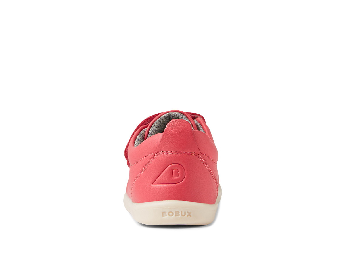 Bobux Grass Court I-Walk Girls Radiant Raspberry Pink Trainer