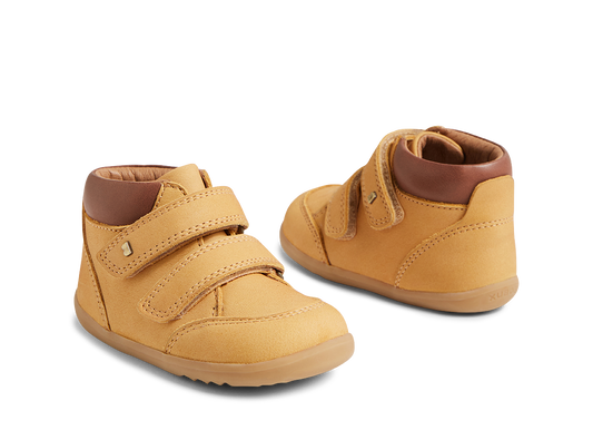 Bobux Timber Step Up Oak Buff Ankle Boot
