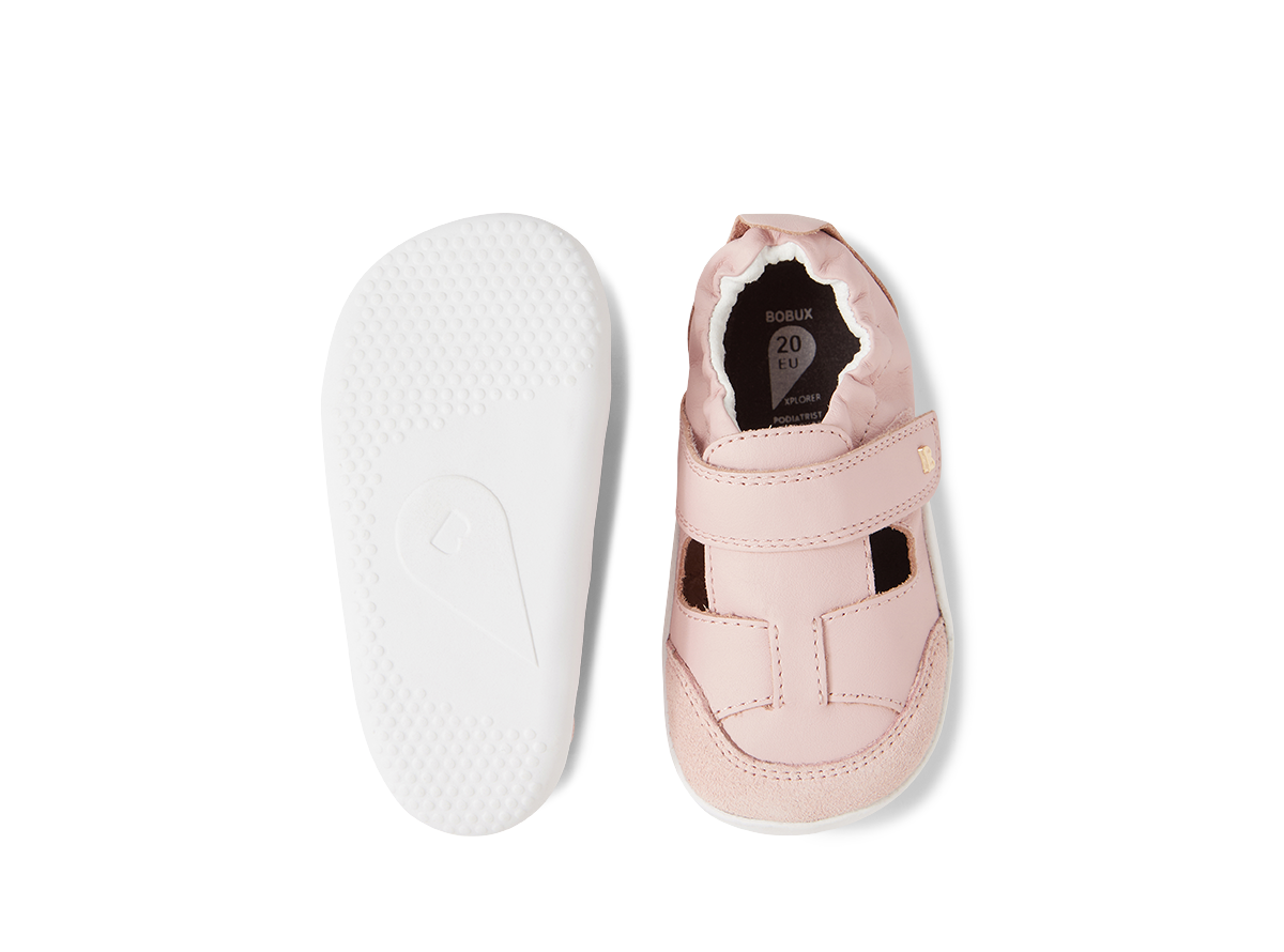 Bobux Beau Xplorer Girls Ballet Pink Pre-Walker Shoe
