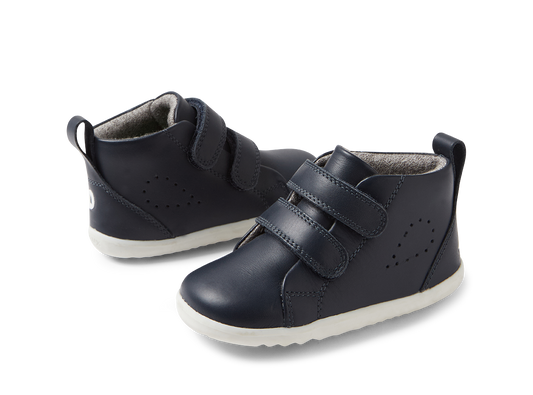 Bobux Grass Court High Step Up Boys Navy Boot