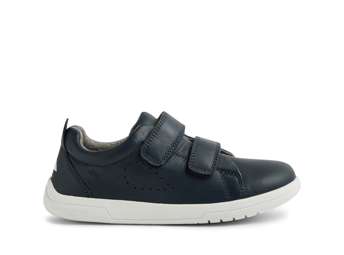 Bobux Grass Court Kid+ Boys Navy Trainer