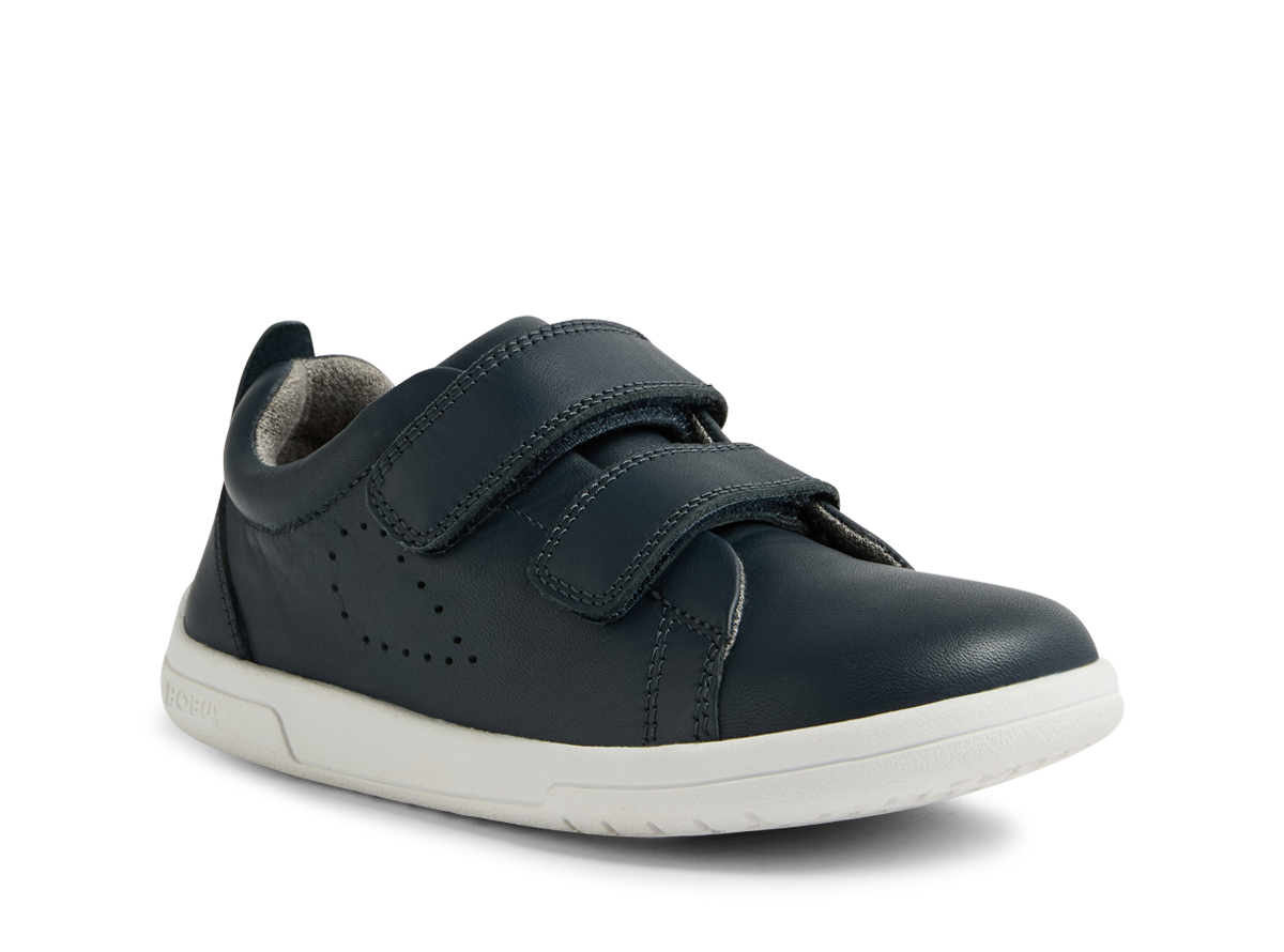 Bobux Grass Court Kid+ Boys Navy Trainer