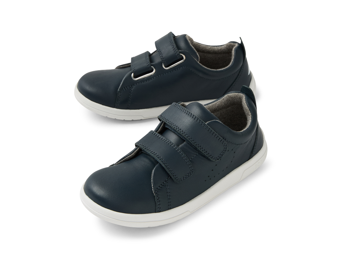 Bobux Grass Court Kid+ Boys Navy Trainer