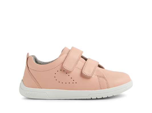 Bobux Grass Court Kid+ Seashell Pink Trainer