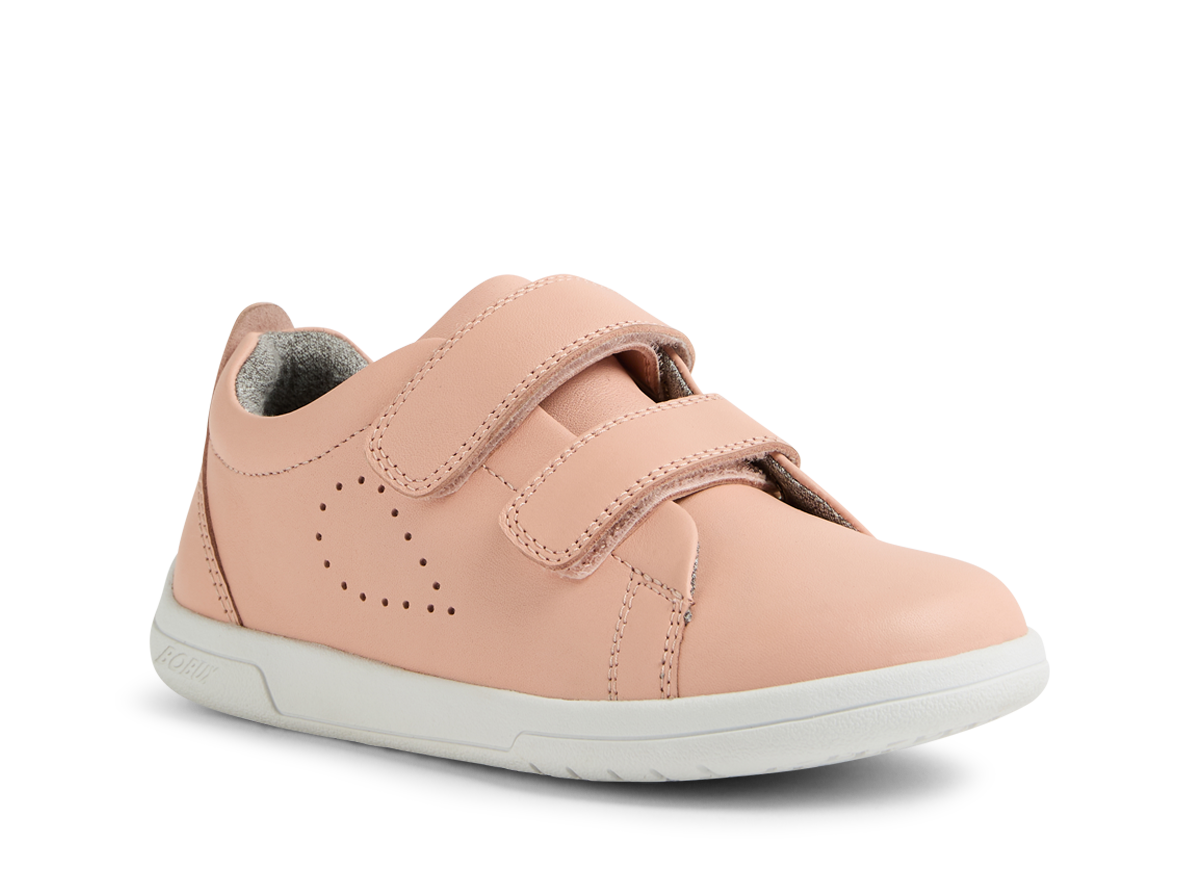 Bobux Grass Court Kid+ Seashell Pink Trainer
