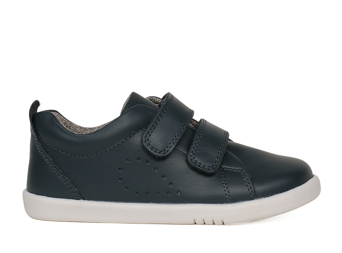 Bobux Grass Court I-Walk Boys Navy Trainer