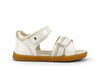 Bobux Magic Girls Moon Pearl White Sandal