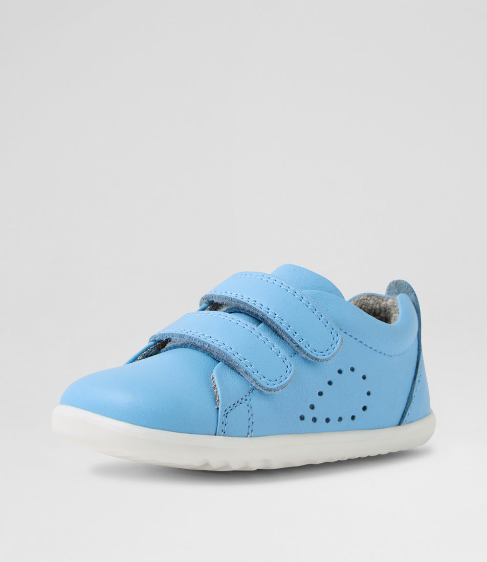 Bobux Grass Court Step Up Boys Baltic Sea Shoe
