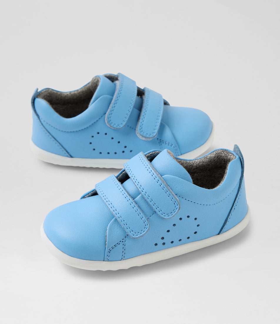 Bobux Grass Court Step Up Boys Baltic Sea Shoe
