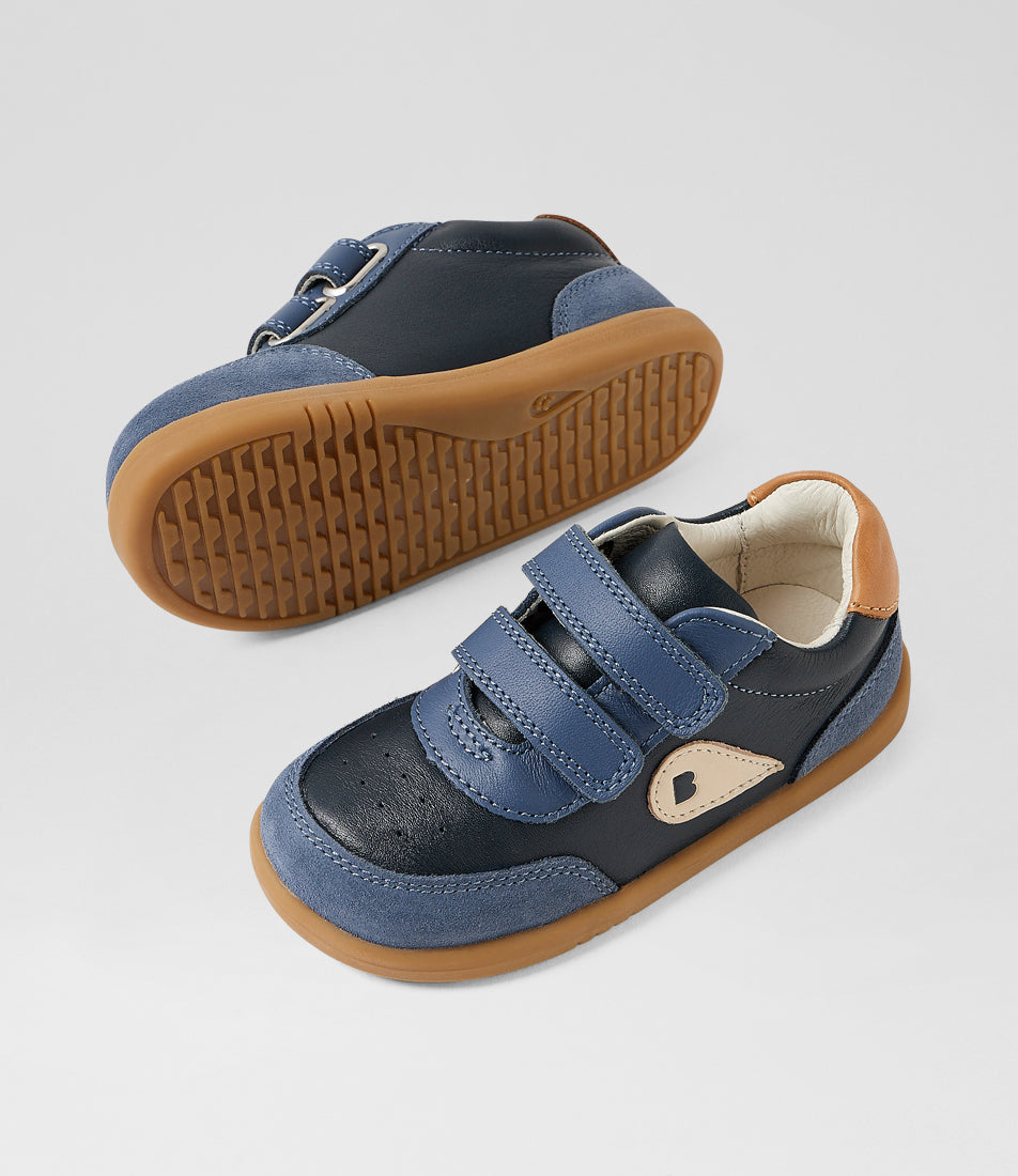 Bobux Champ I-Walk Boys Navy Blue Trainer