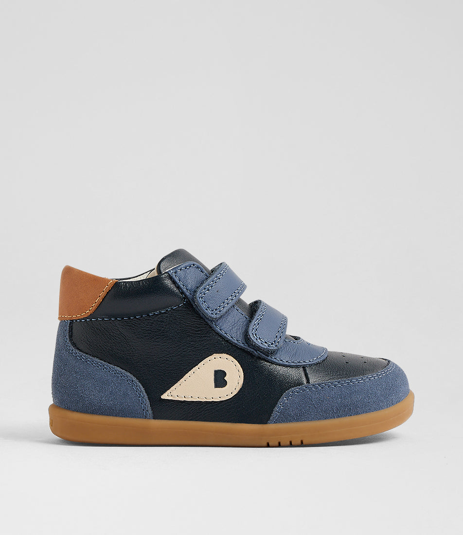 Bobux Champ High I-Walk Boys Navy Ankle Boot
