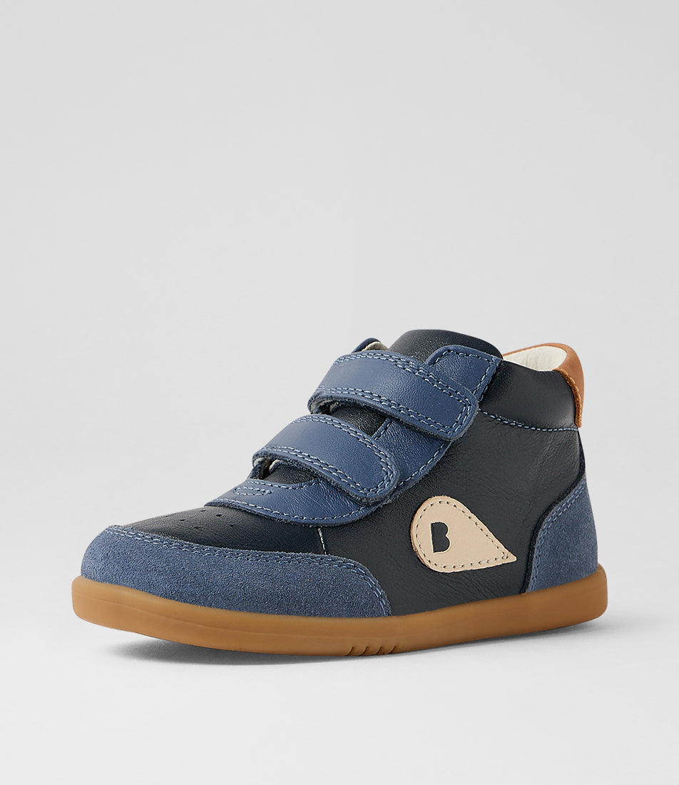 Bobux Champ High I-Walk Boys Navy Ankle Boot