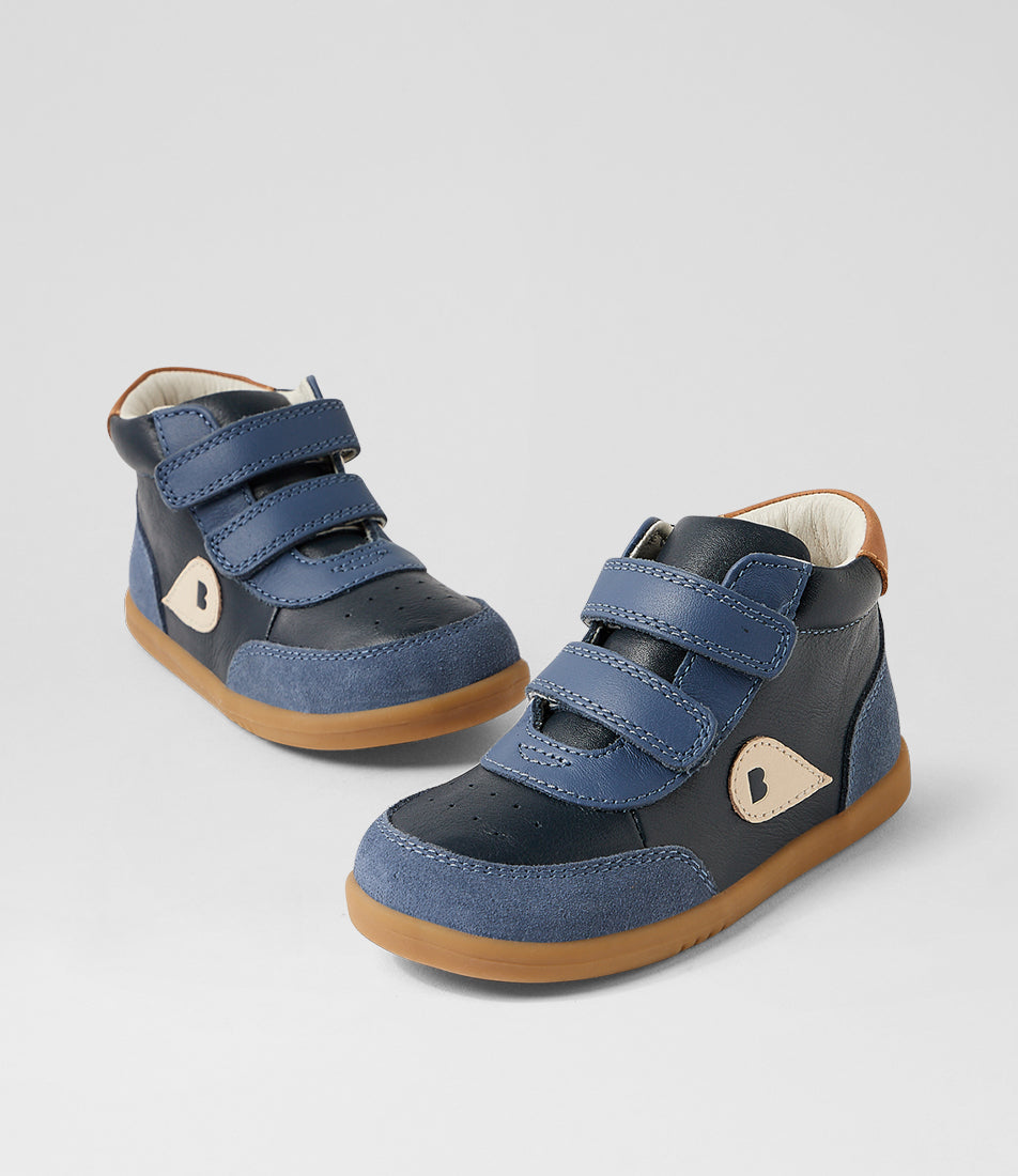 Bobux Champ High I-Walk Boys Navy Ankle Boot