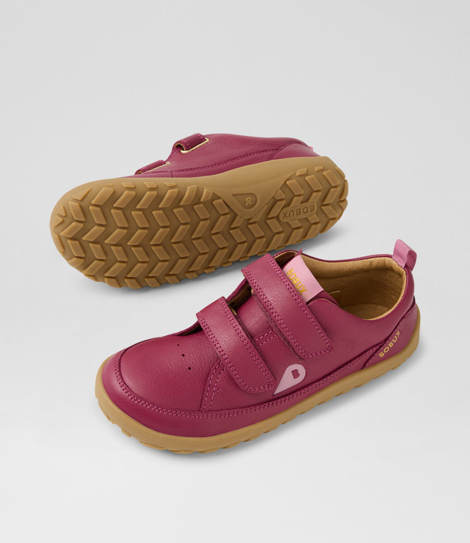Bobux Dawn Kid+ Wine Barefoot Trainer