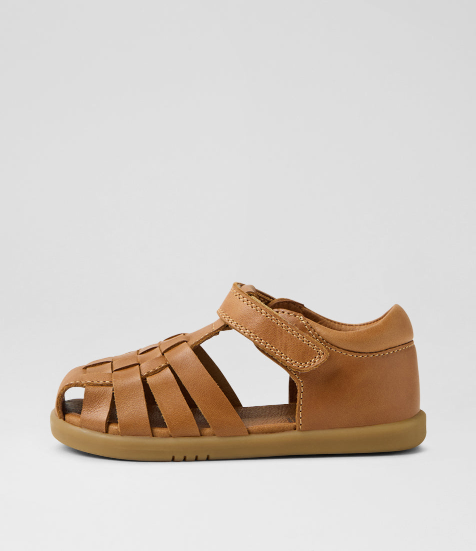 Bobux Harbour I Walk Boys Caramel Fisherman Sandal