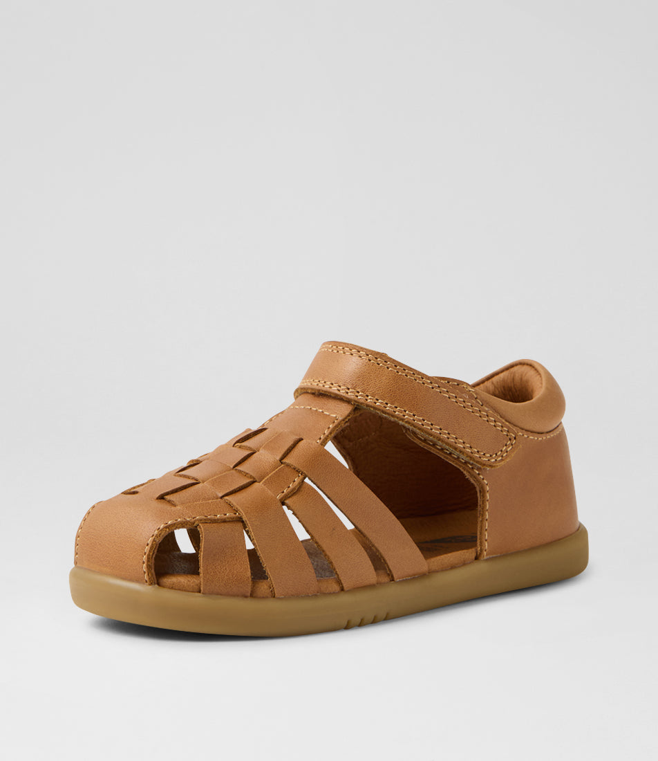 Bobux Harbour I Walk Boys Caramel Fisherman Sandal