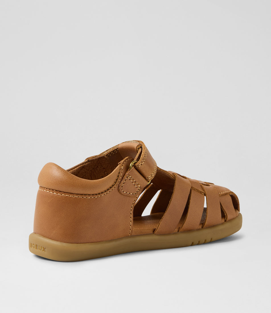 Bobux Harbour I Walk Boys Caramel Fisherman Sandal