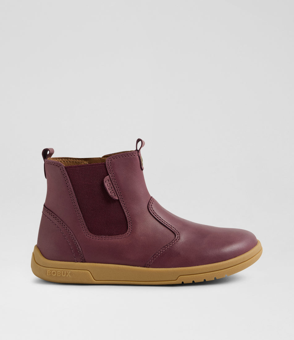 Bobux Jodhpur Kid+ Girls Fig Chelsea Boot