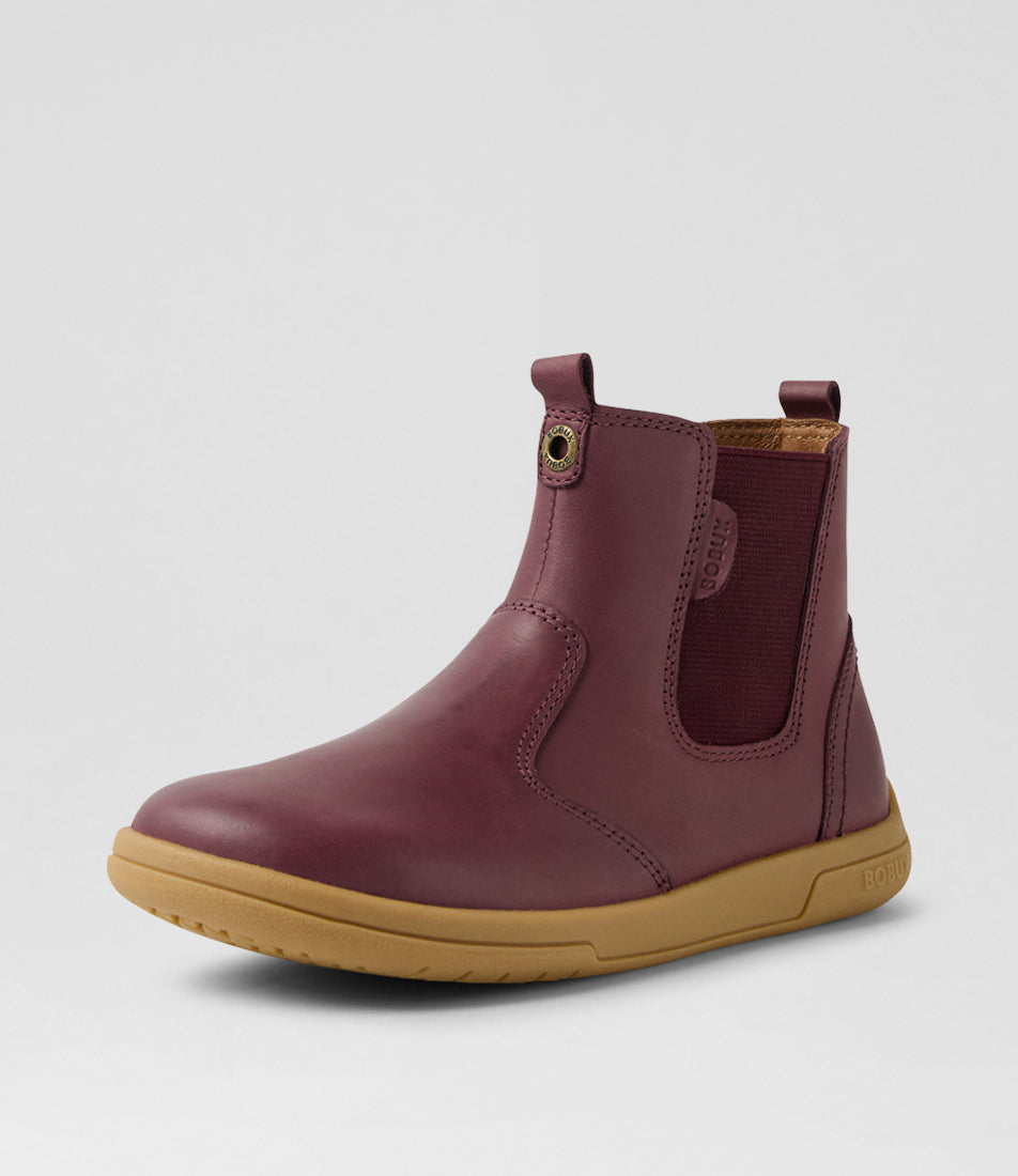 Bobux Jodhpur Kid+ Girls Fig Chelsea Boot