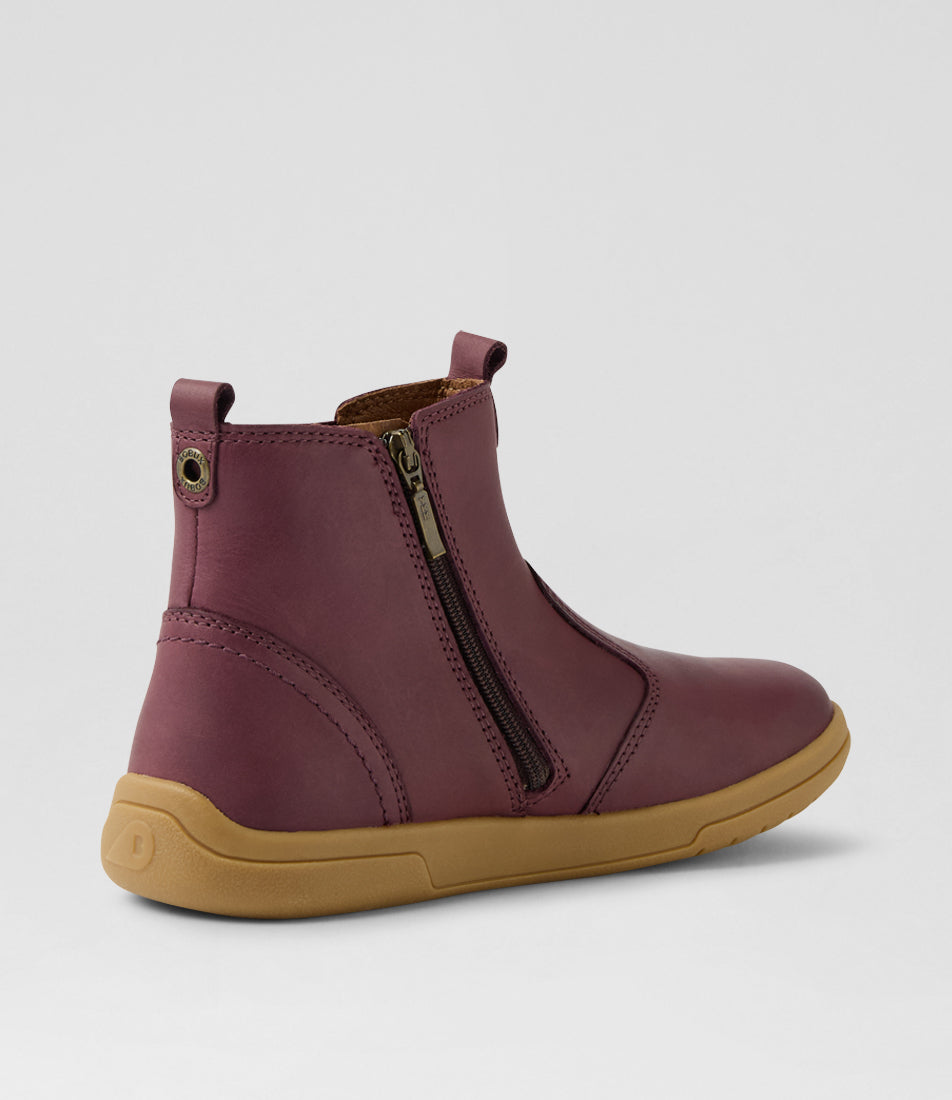 Bobux Jodhpur Kid+ Girls Fig Chelsea Boot