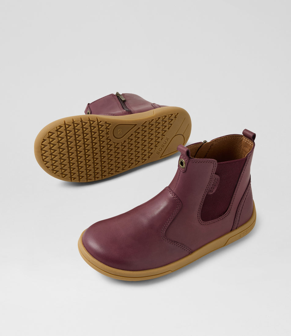 Bobux Jodhpur Kid+ Girls Fig Chelsea Boot