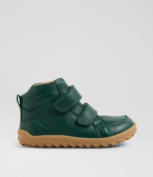 Bobux Ember I-Walk Green Barefoot Ankle Boot