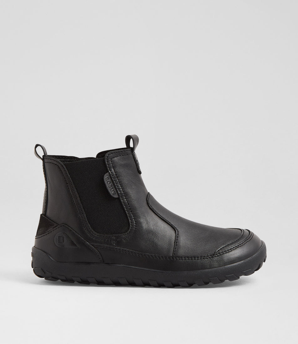 Bobux Trail Black Barefoot School Boot
