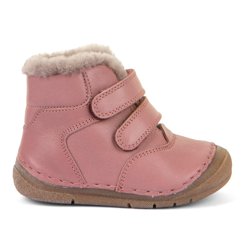 Froddo Paix Up Girls Pink Warm Fluffy Boot