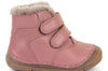 Froddo Paix Up Girls Pink Warm Fluffy Boot