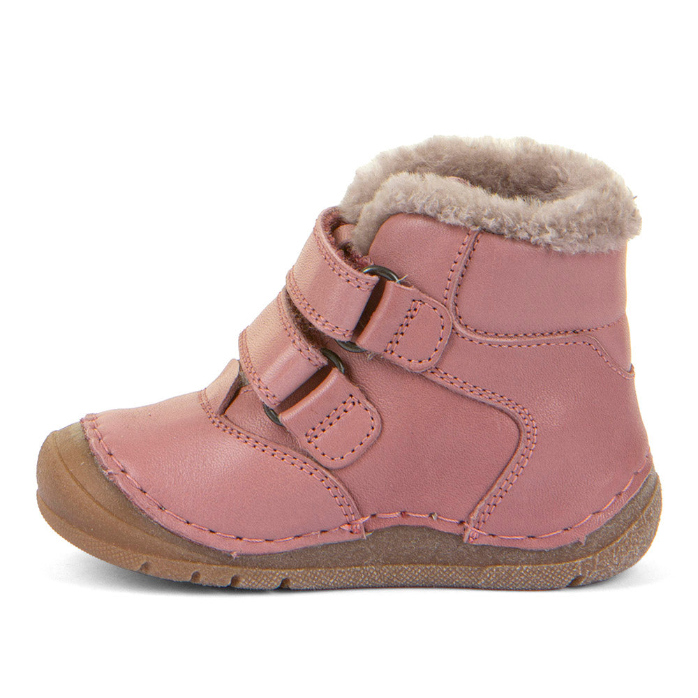 Froddo Paix Up Girls Pink Warm Fluffy Boot