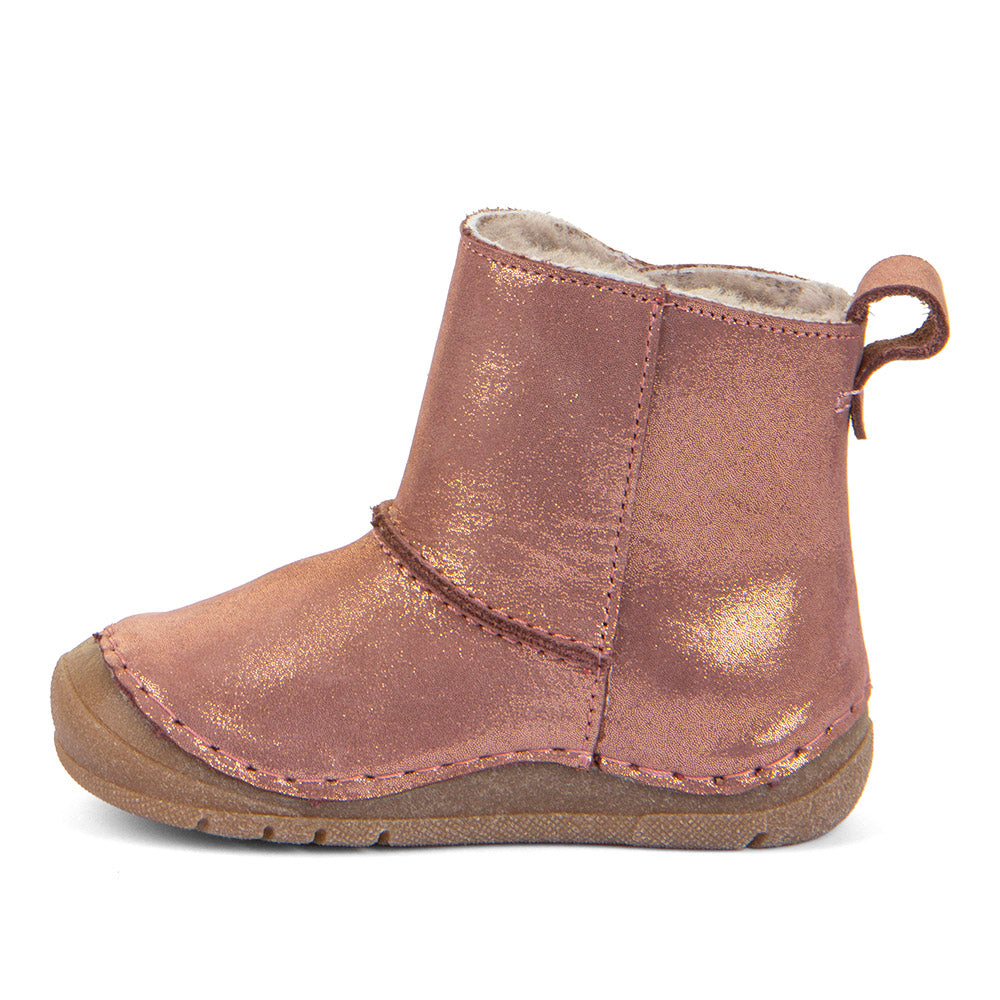 Froddo Paix Up Winter Girls Rose Gold Warm Boot