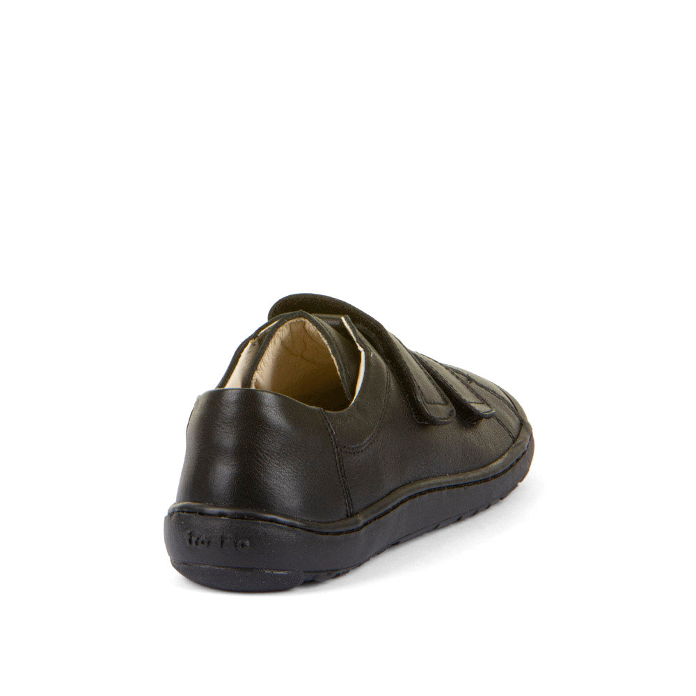 Froddo Alex Boys Black Barefoot School Shoe