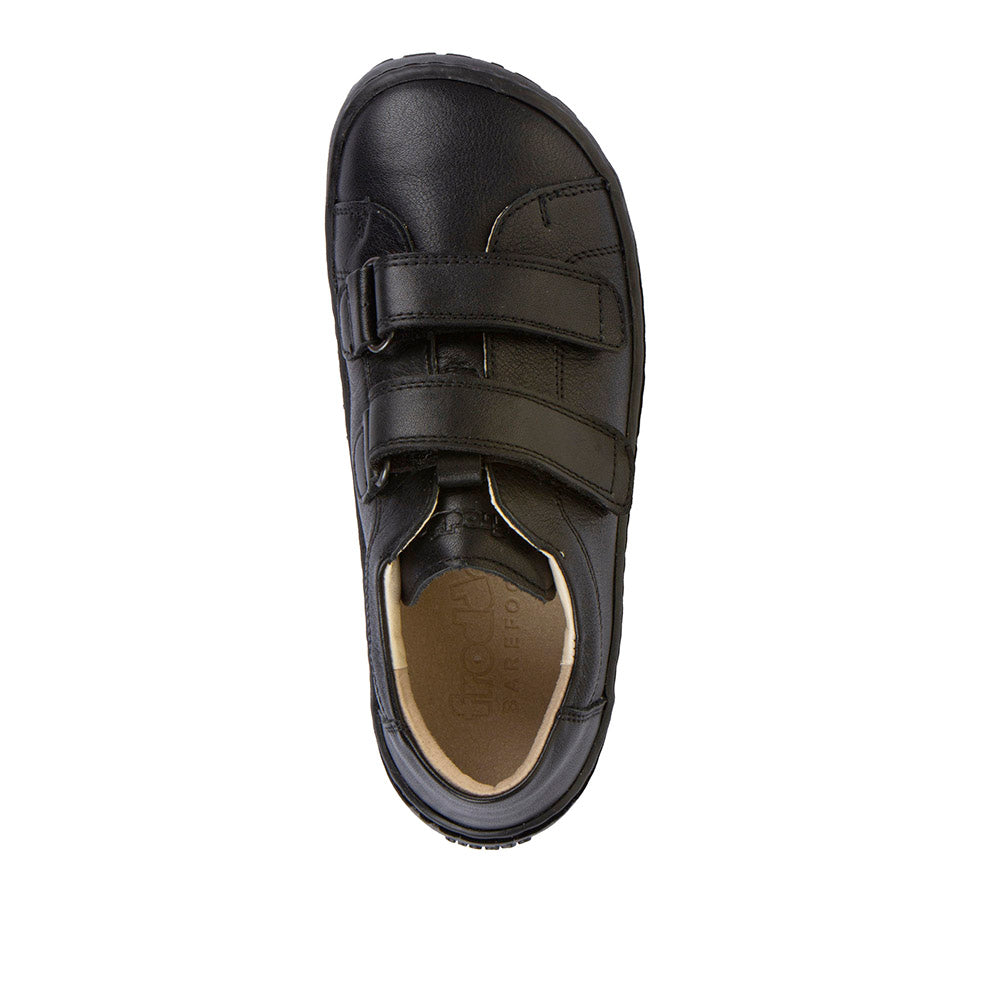 Froddo Alex Boys Black Barefoot School Shoe