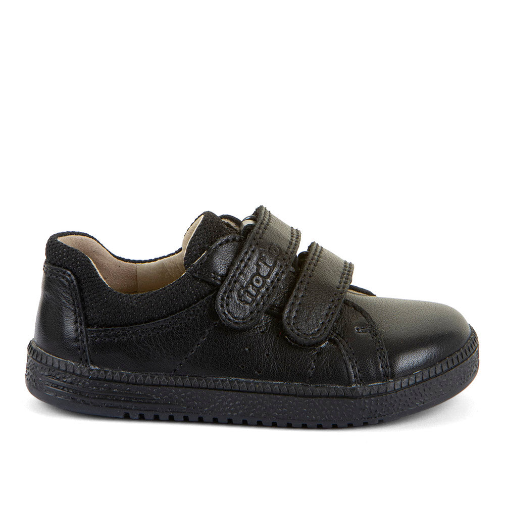 Froddo Steve Boys Black Barefoot School Shoe