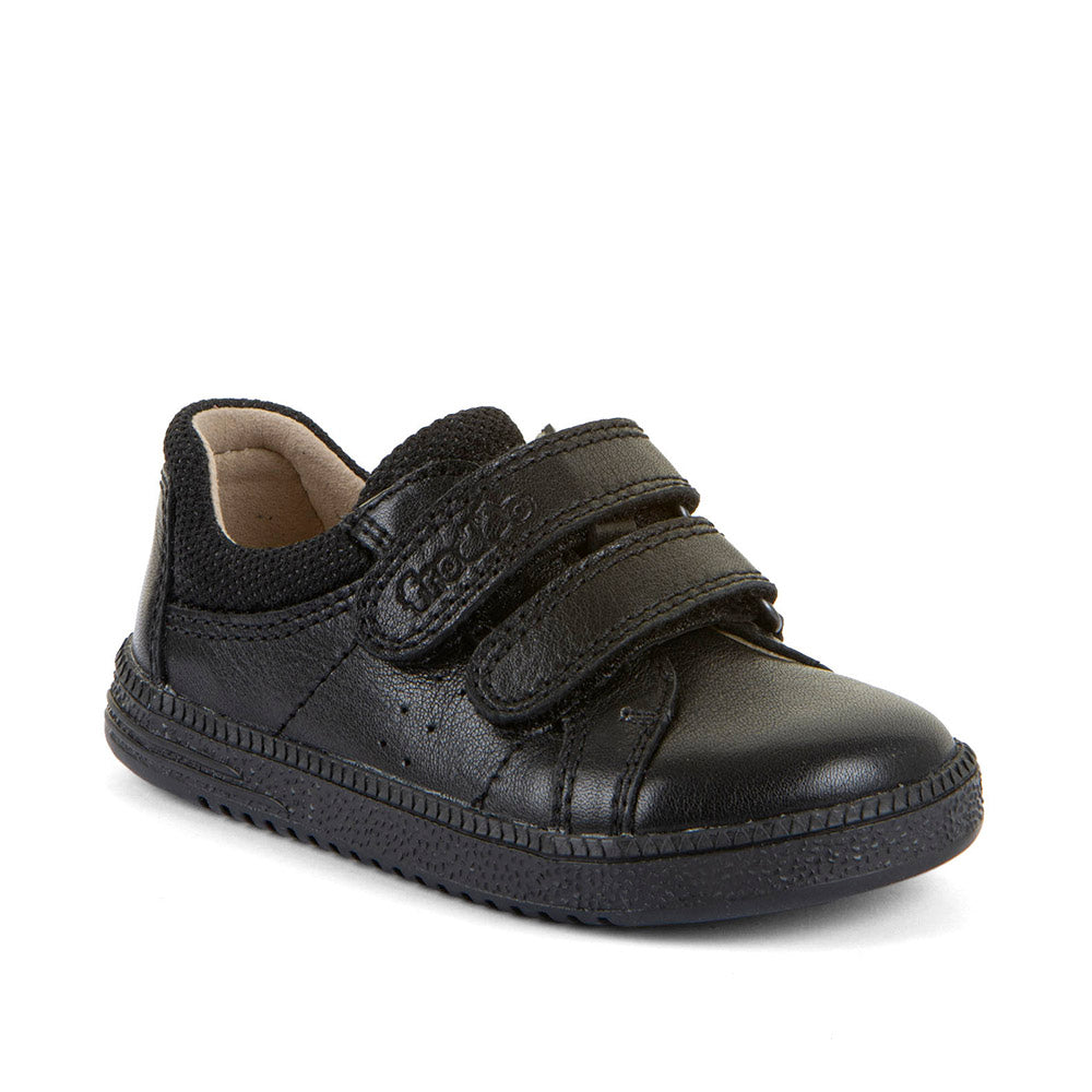 Froddo Steve Boys Black Barefoot School Shoe