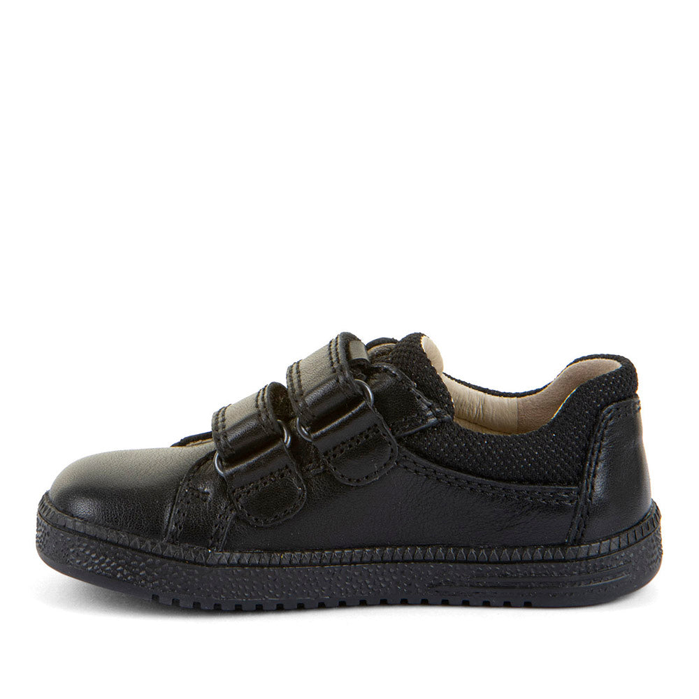 Froddo Steve Boys Black Barefoot School Shoe