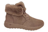 Skechers On The Go Joy Cozy Haven Womens Brown Warm Lined Boot