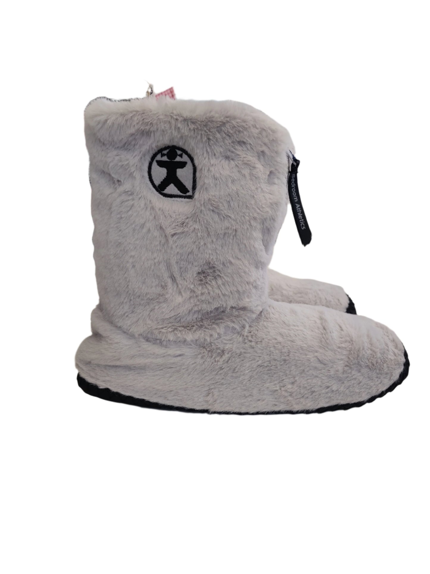Bedroom Athletics Monroe Womens Grey Boot Slipper