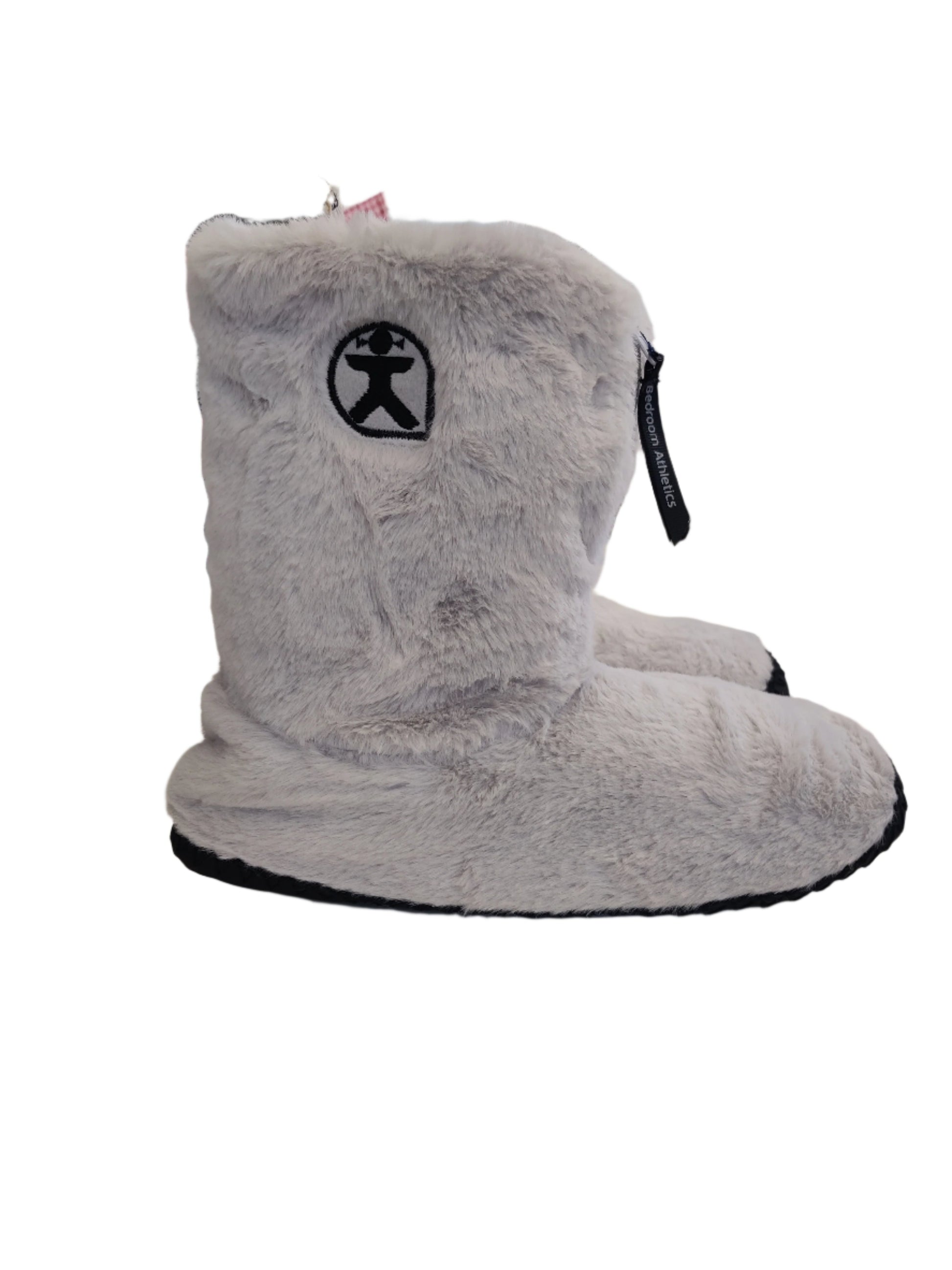 Bedroom Athletics Monroe Womens Grey Boot Slipper
