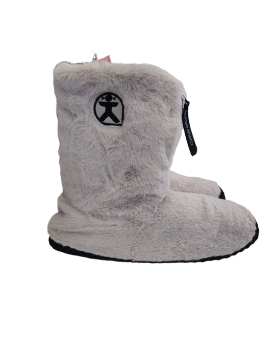 Bedroom Athletics Monroe Womens Grey Boot Slipper