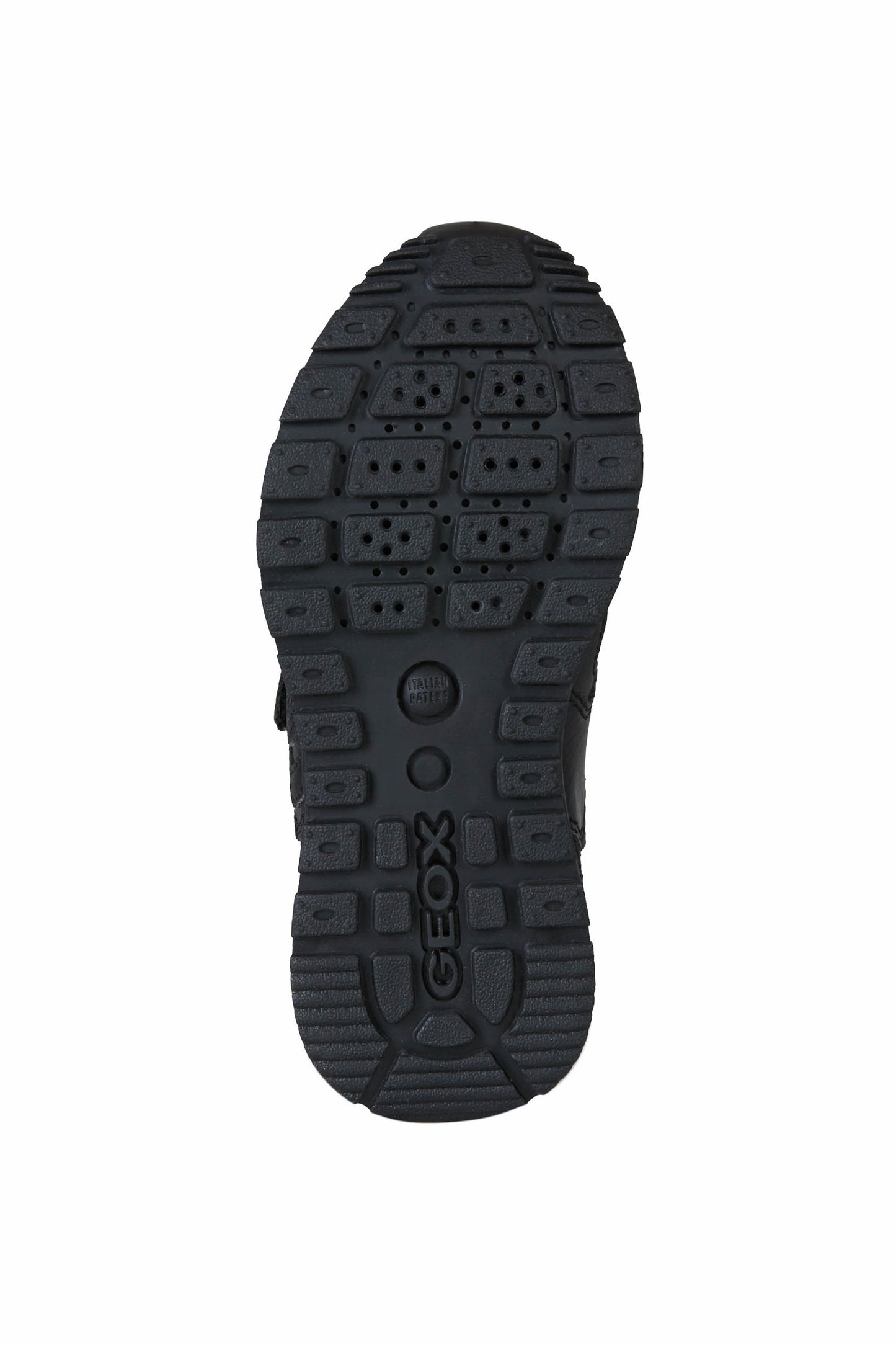 Geox Pavel Boys Black Trainer School Shoe