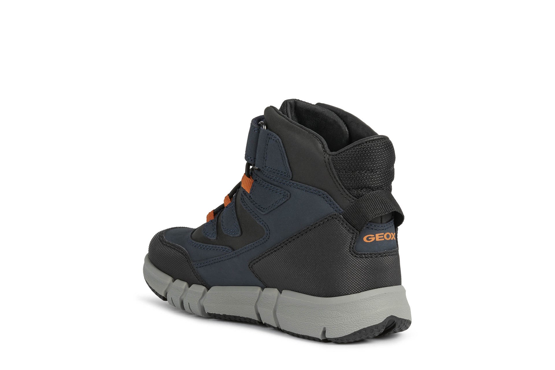 Geox FLEXYPER BOY - Korte laarzen - navy/donkerblauw Geox FLEXYPER BOY - Korte laarzen - navy/donkerblauw