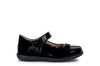 Geox Naimara Bow Girls Black Patent School Shoe