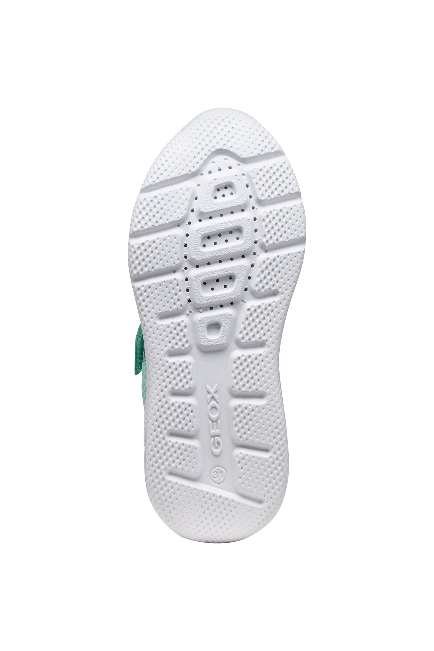 Geox Sprintye Girls Turquoise Pink Trainer
