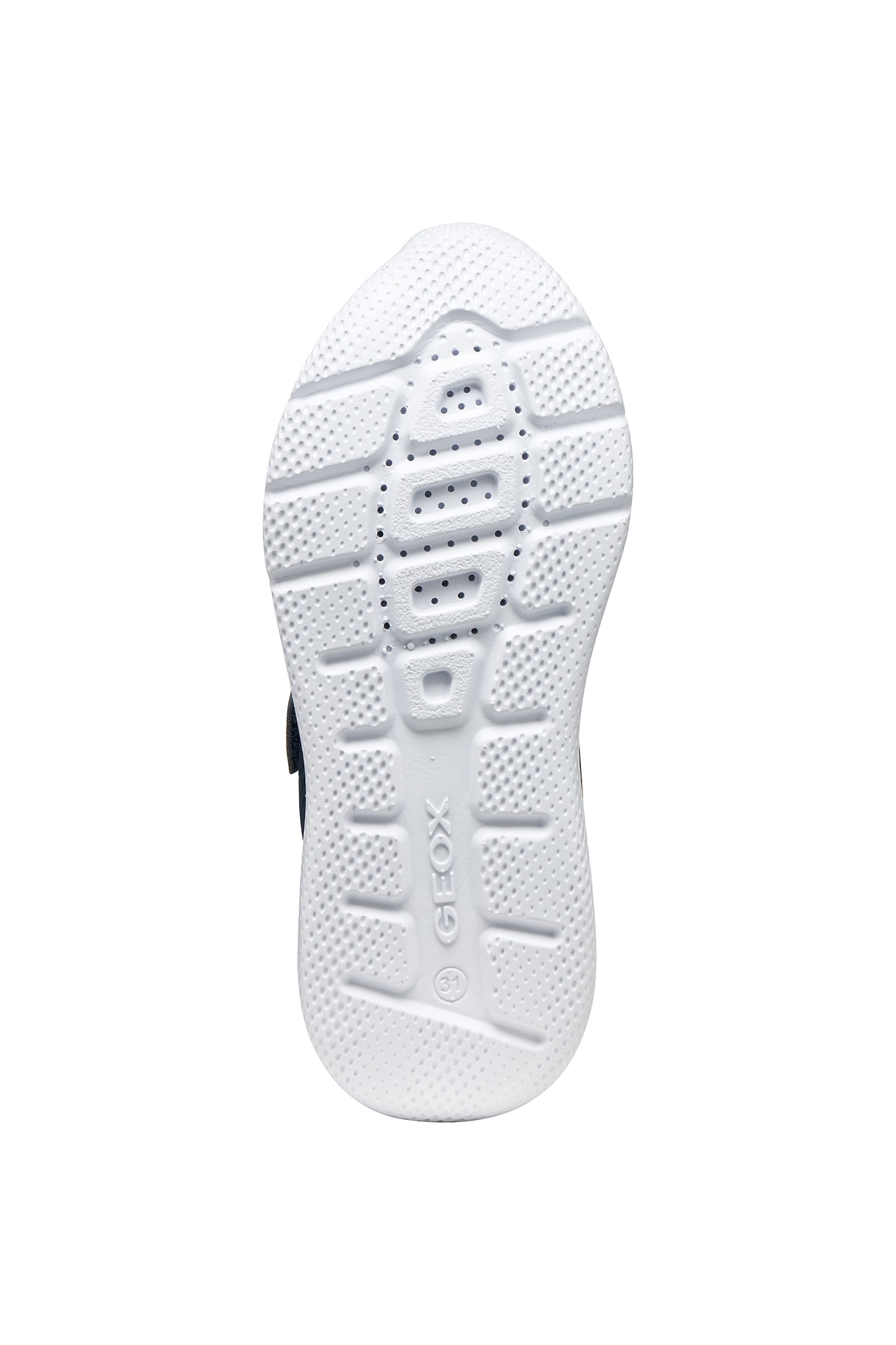Geox Sprintye Boys Navy Yellow Trainer