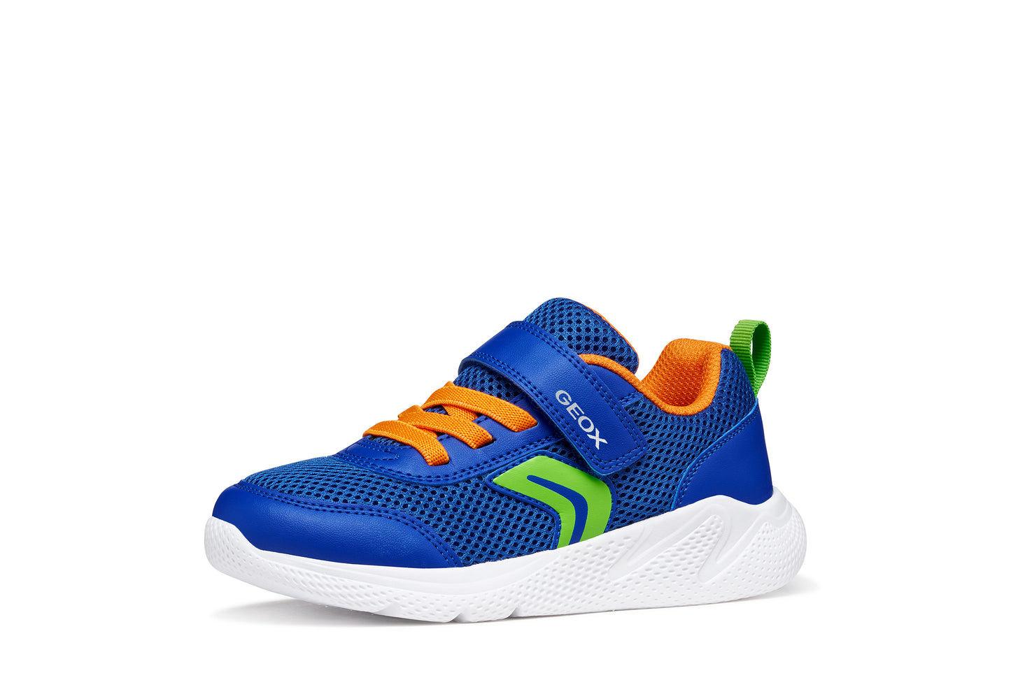 Geox Sprintye Boys Royal Orange Trainer