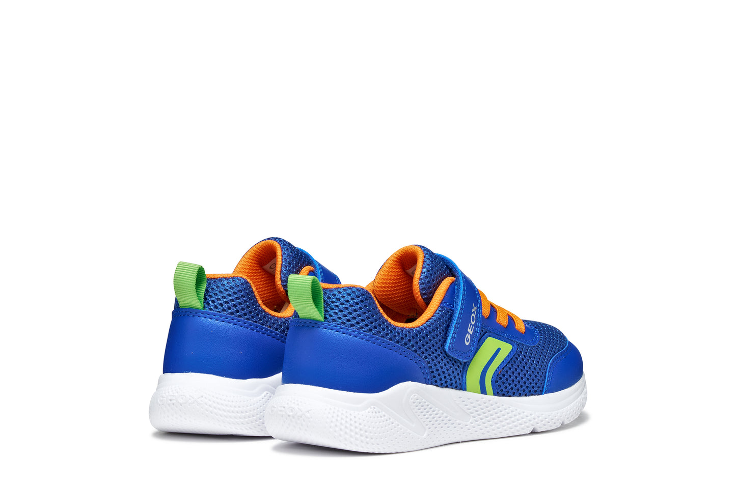 Geox Sprintye Boys Royal Orange Trainer
