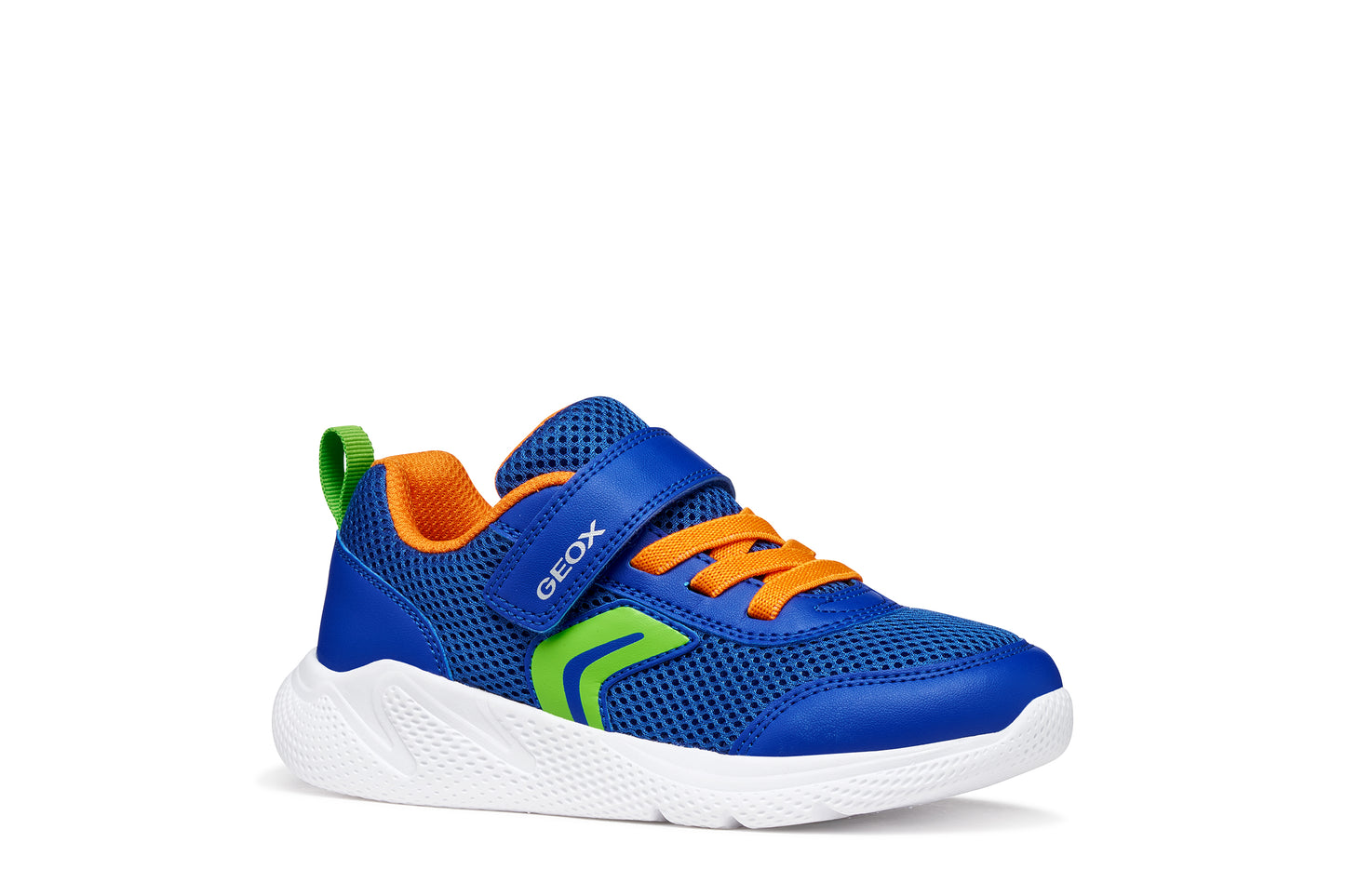 Geox Sprintye Boys Royal Orange Trainer